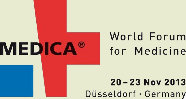 We are at Medica Fair from November 19 to November 23, 2013. 