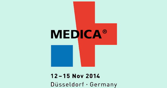 We are at Medica Fair from November 12 to November 15, 2014. 